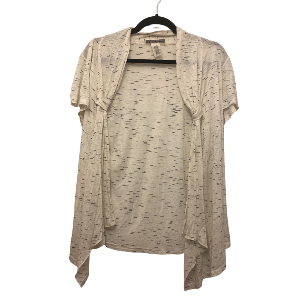 Short sleeve cardigan